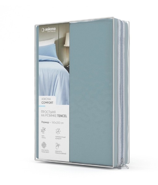 Простынь 180*200 Askona Comfort Tencel