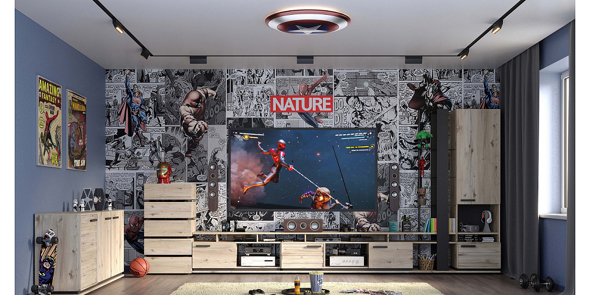 Nature 333 (гостиная) Тумба ТВ малая