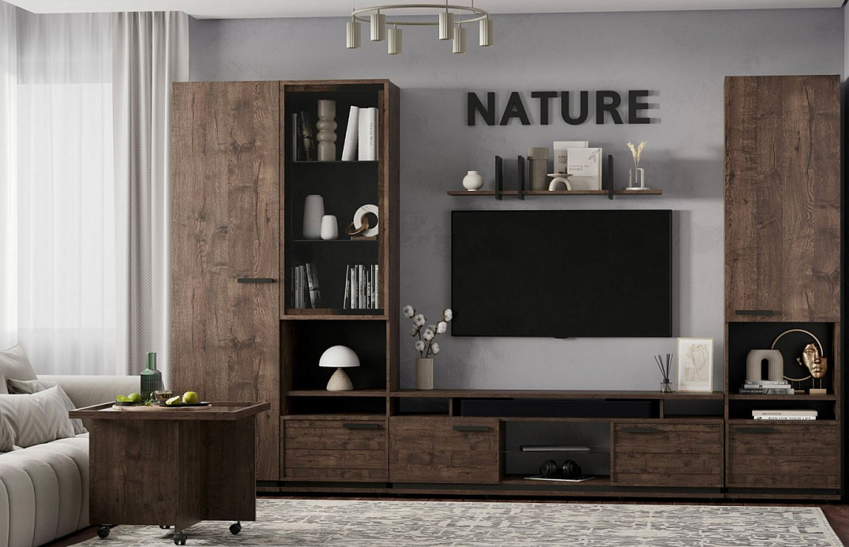 Nature (Натура) 1 (гостиная) Шкаф МЦН